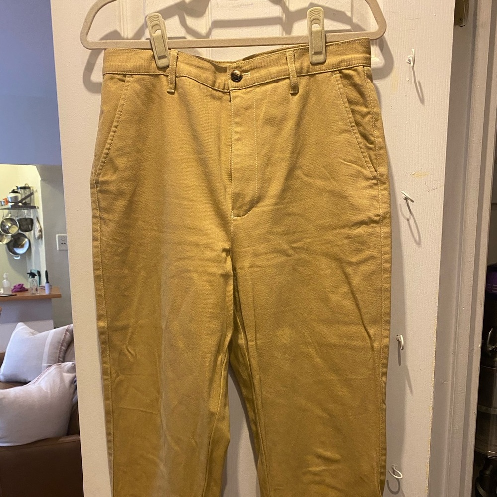 Madewell khaki cargo pants